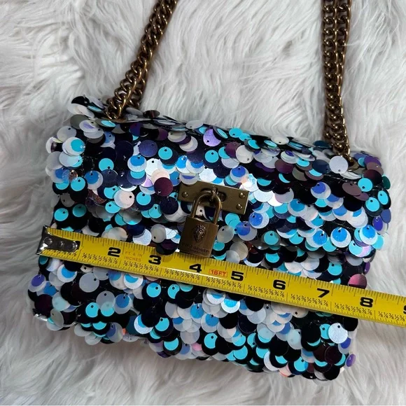 Kurt Geiger • Iridescent Sequin Brixton Purse Mini